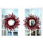 Grande couronne en soie 22 po Rosehip