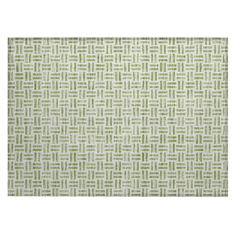 Aquaisha Geometric Indoor Rug