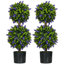 70 cm H Faux Topiary Plant in Plastic Pot