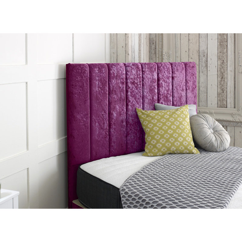 Armiead Upholstered Headboard, Small Single (2'6), Lilac
