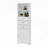 Versatile Tall Storage Cabinet with Multiple Compartments for Various Rooms-1344438301