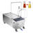 VEVOR Mobile Fryer Filter, 55L Oil Tank Capacity, Oil Filtration System-98855478-98855479