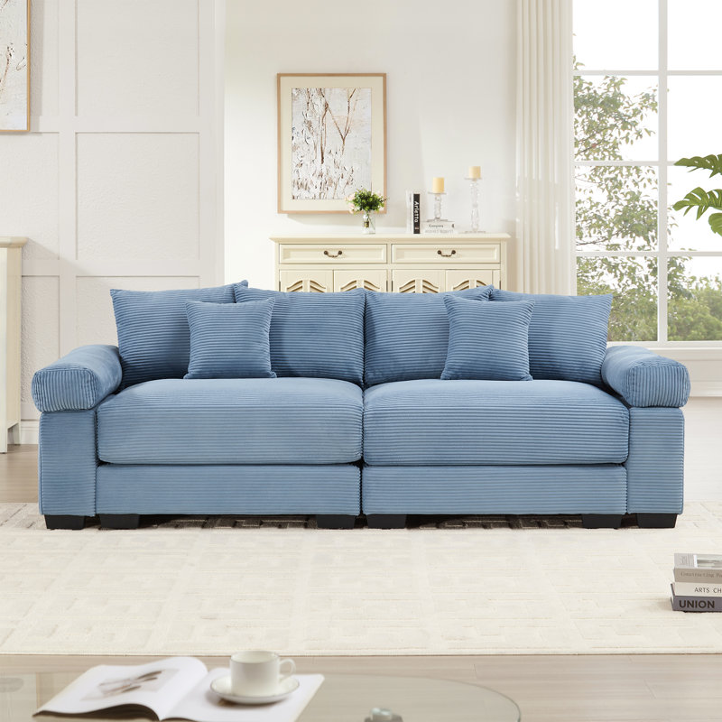 Coussin modulaire surdimensionné 82,6 po Cloud