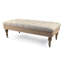Maison Linen Tufted Ottoman