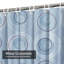 Rideau de douche imperméable avec 12 crochets Mod-1842583078
