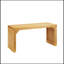 Banc et table de salle à manger, banc en bois de pin pour l'entrée, le salon, la cuisine et la chambre à coucher