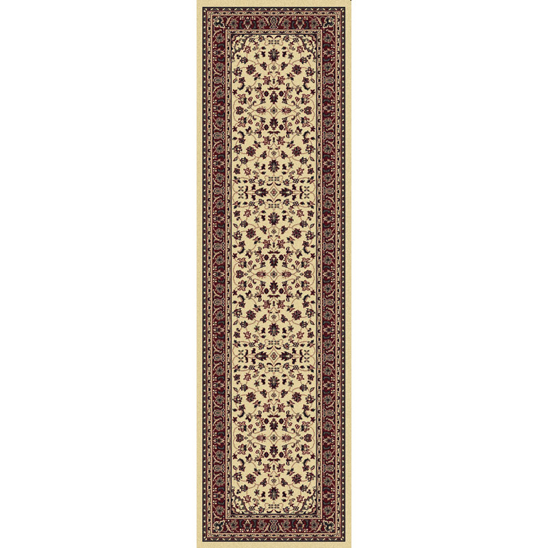  Tapis d'intérieur ivoire Safira, Tapis de couloir 2 pi 2 po x 7 pi 7 po