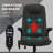 Polyester Blend Executive Chair with Headrest-124745835