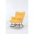 Comfortable High-Backrest Nursery Rocking Chair For Relaxation And Bonding