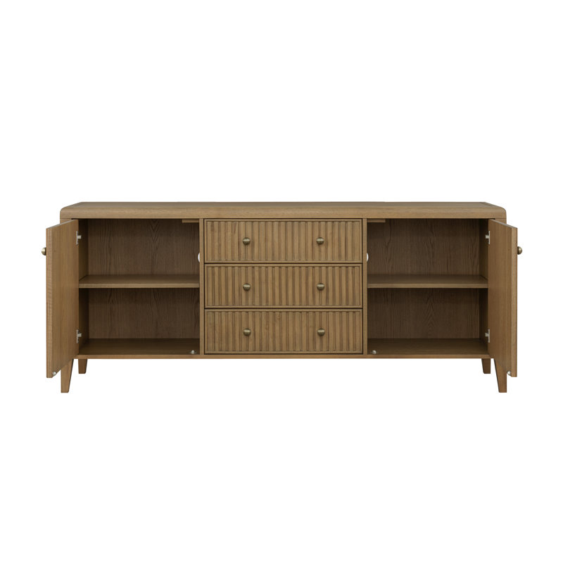 Meuble télé Drift, 32"H x 76"L x 18"W