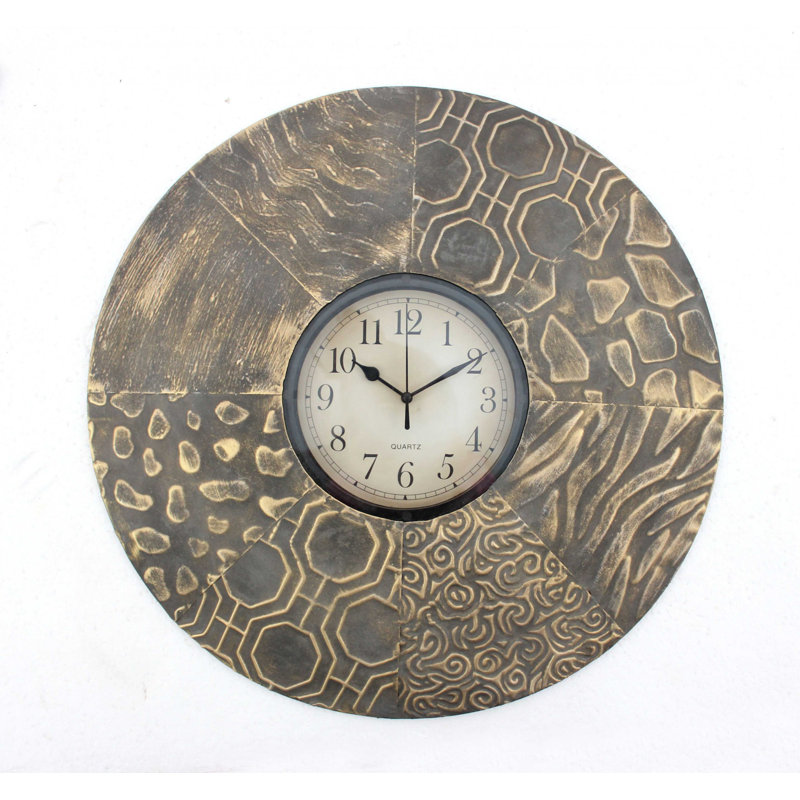 Ashrfi Metal Wall Clock