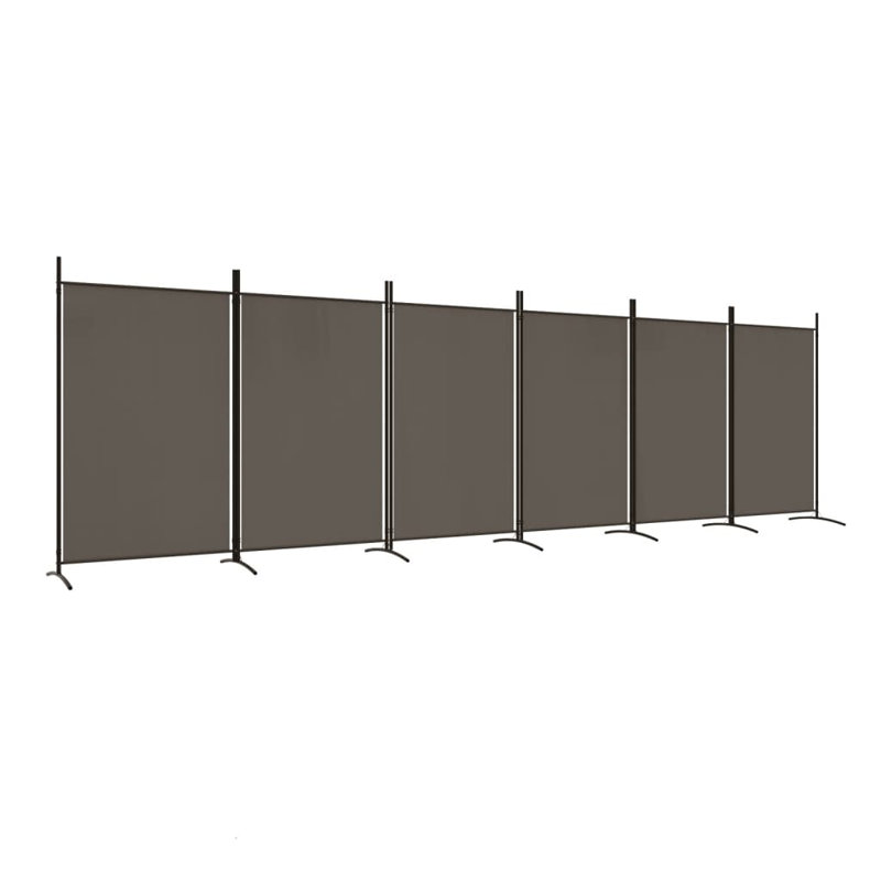Cloison pliante Alaw H 70,9 po, Anthracite, 6