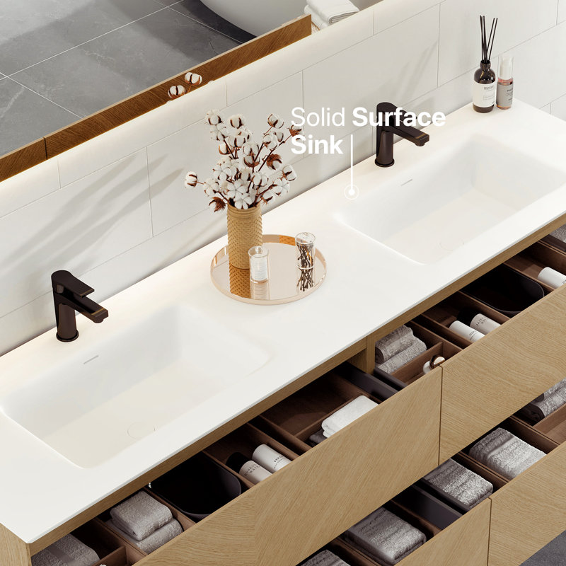 Meuble-lavabo double 59 po Mattigan