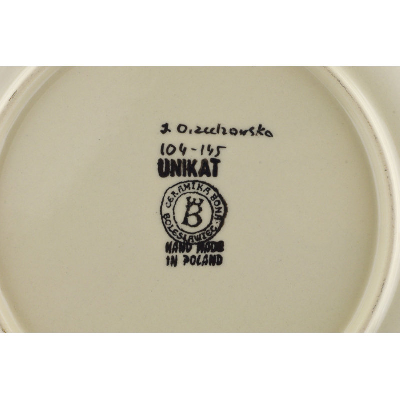 Assiette plate 10 "Polish Pottery
