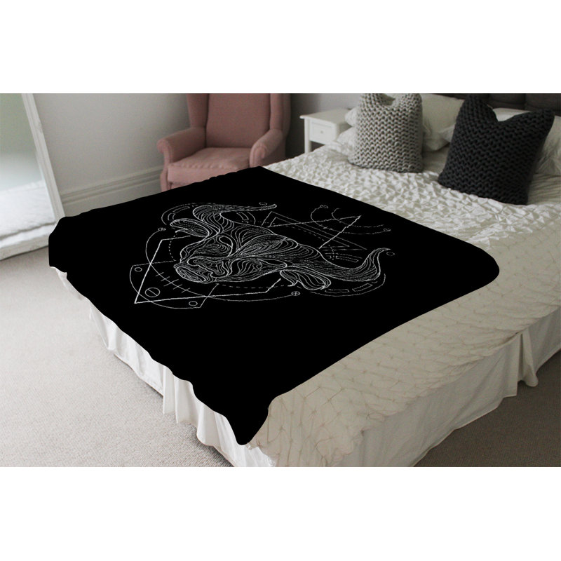 Jadranka Plain Weave / Muslin Throw Blanket