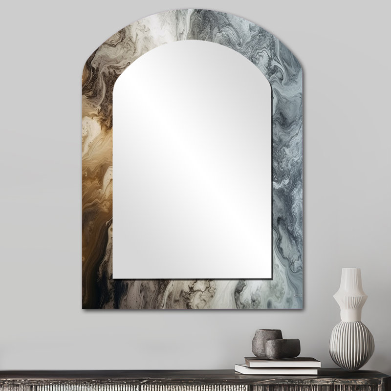 Miroir asymétrique Manzer, 34 po x 25 po