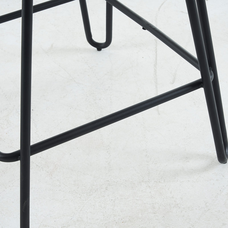 Ensemble de 2 tabourets de bar industriels, Gris