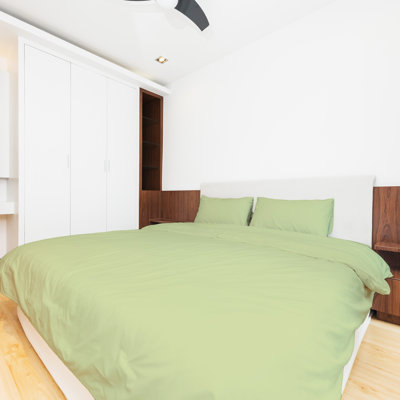 Microfiber Solid Colour Sheet Set
