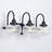 3-Light Vanity Light Spherical Glass Bathroom Wall Sconces-139722397