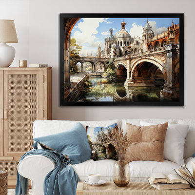 " Beige Bridge Architectural Marvel "