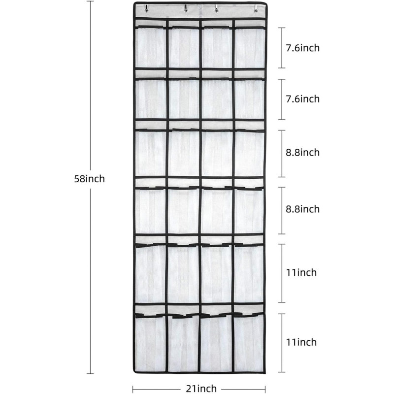 24 Pair Shoe Storage