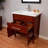 Karthic 30'' Single Bathroom Vanity with Ceramic Top