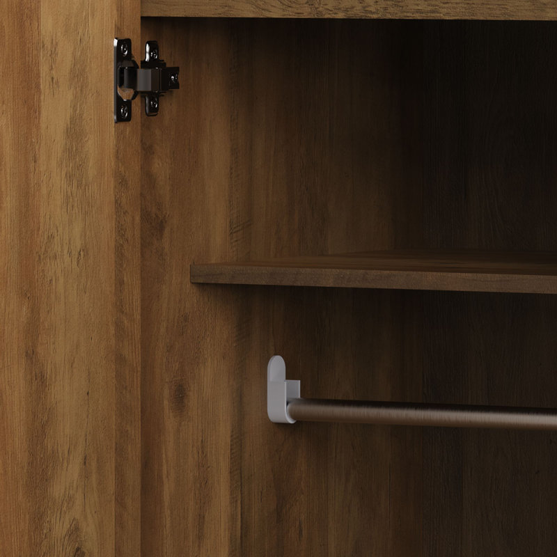 Foxton 3 Door Manufactured Wood Wardrobe