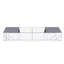 Grand poulailler en métal de 26 pi x 10 pi x 6 pi avec couvercle Facile à nettoyer Surface lisse pour la volaille extérieure 26 x 10 x 6 pi pré-assemblé et installé Safe Haven