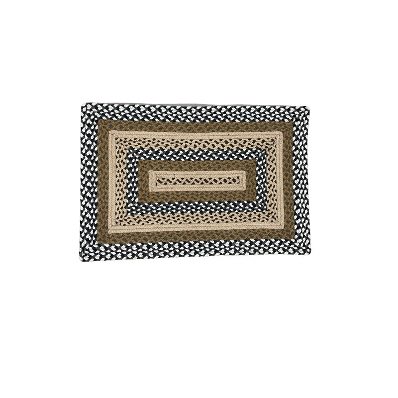 Burcin Cotton Geometric Rug, Rectangle 8' x 10'