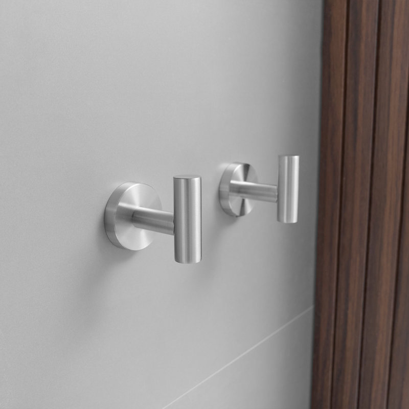 Wall Towel Hook, Brushed Nickel