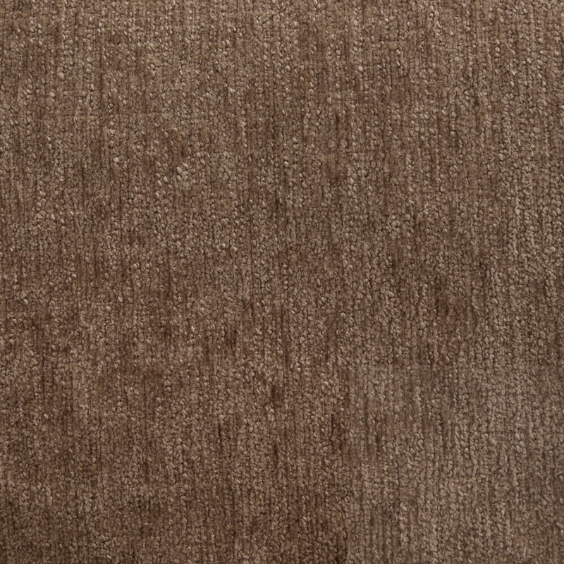 2-Seater Upholstered Sofa, Brown Chenille