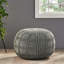 Pouf rond en coton 20 x 20 Yuny