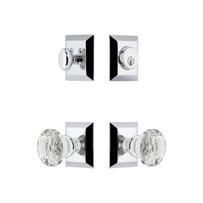 Ensemble d'entrée complet avec rosette Fifth Avenue Square