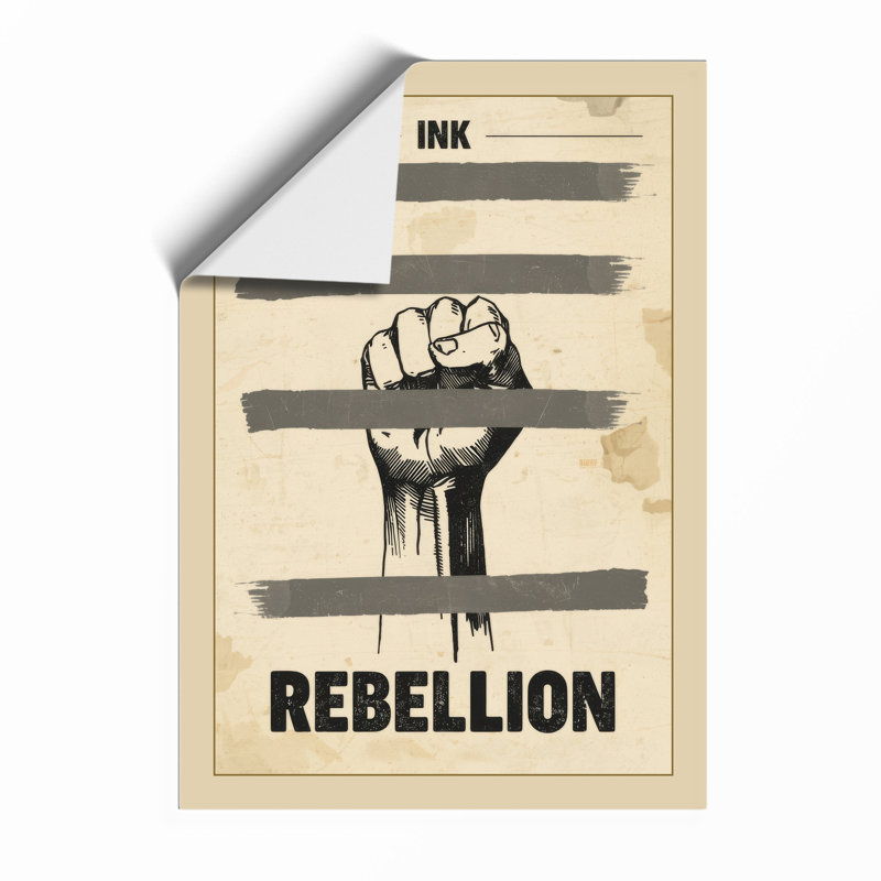 Ink Rebellion Industrial - Framed Print, A3 - 42.0 x 29.7 cm, Unframed