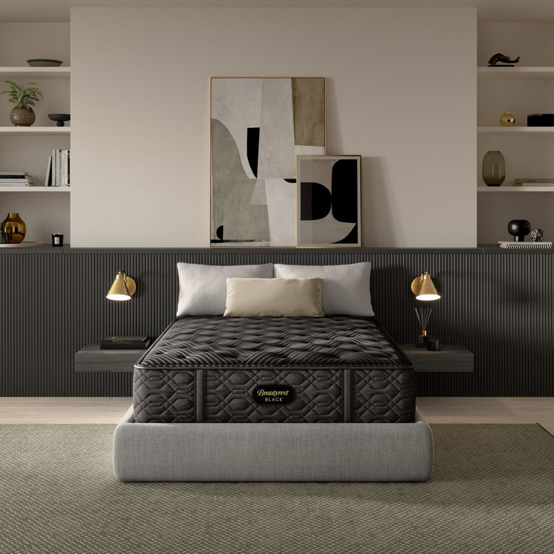 Black Series One Plush Tight Top 14" Mattress, Twin XL