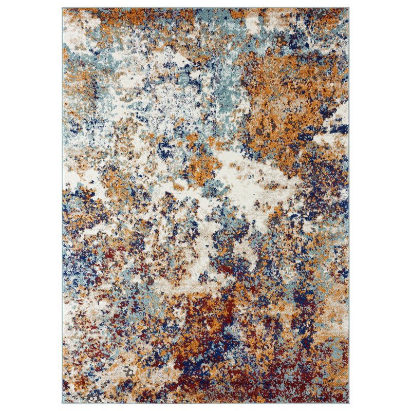 Thorold Abstract Indoor Rug, Rectangle 2' x 3'