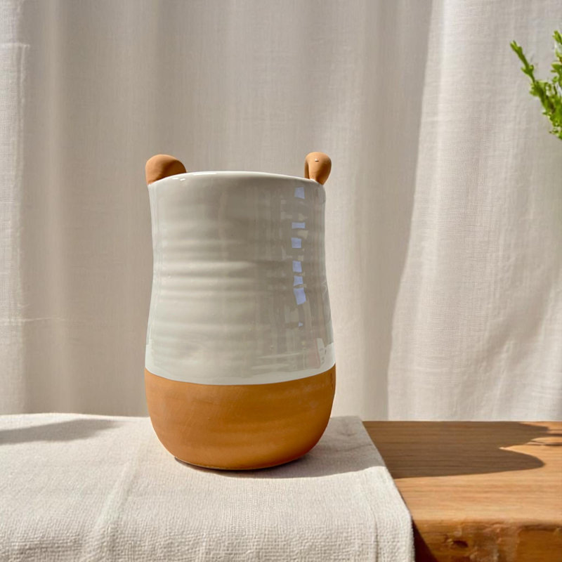 Bee Happy Jug Vase