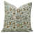 Brown Floral/Block Print