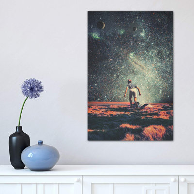 Nostalgia 1 Piece Wrapped Canvas Wall Art