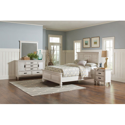 Ensemble de chambre à coucher de style oriental 4 pièces Dakaiden