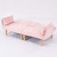 Canapé double pliable en velours pour salon-1224492861-1224492862