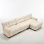 Canapé modulaire modulaire, canapé Cloud, canapé en L avec repose-pieds mobile, sièges profonds modernes pour le salon, canapé 3 places surdimensionné, canapés confortables en flanelle pour chambre à coucher, 5 coussins-1037213347