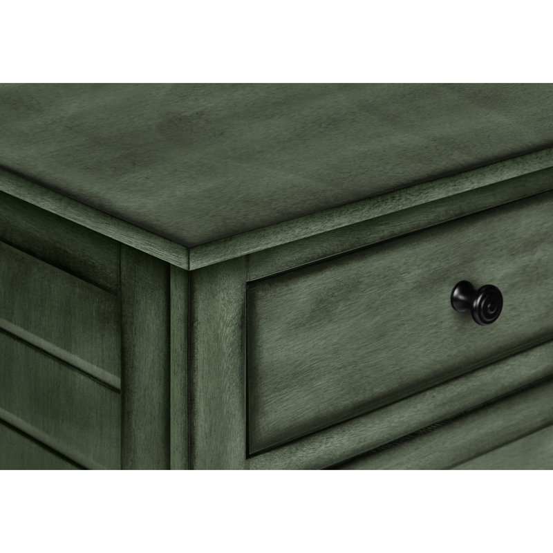 Table d'appoint en placage antique, convenant à la table de chevet de la chambre à coucher et au côté du salon avec compartiments de rangement inclus, ou table