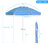 79'' Tilt Beach Umbrella-72273807