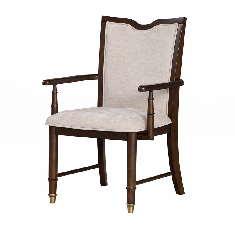 Transitional Style 2Pc Arm Chair