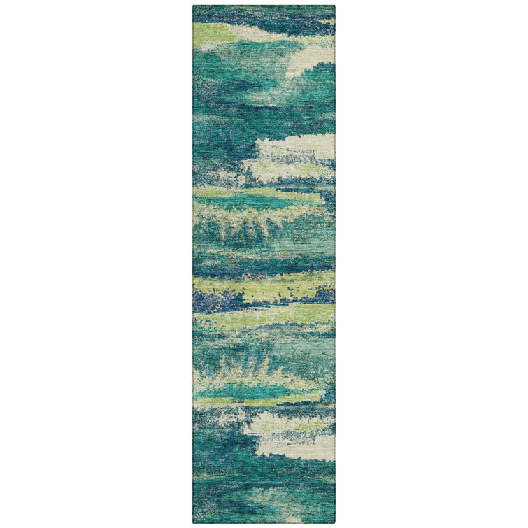 Aleighna Area Rug with Non-Slip Backing