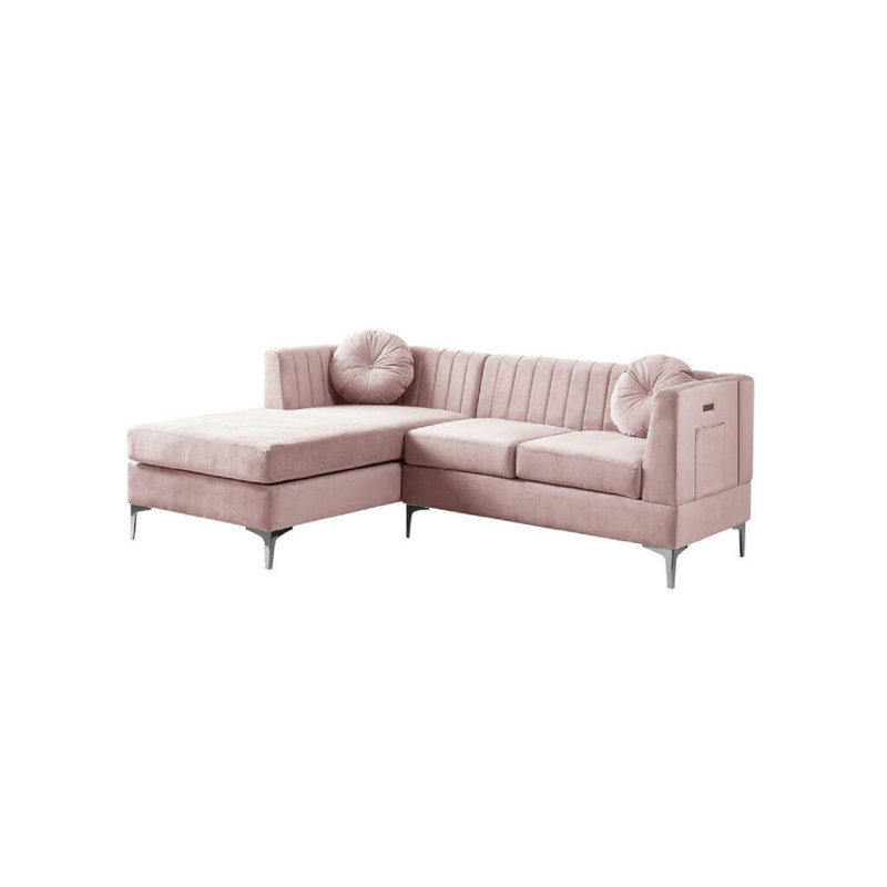 Canapé modulaire 2 pièces rembourré