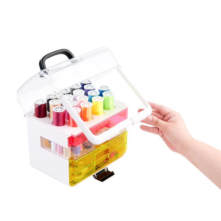 Sew-It-Goes 224 Piece Sewing & Craft Storage Kit, Classic Colors
