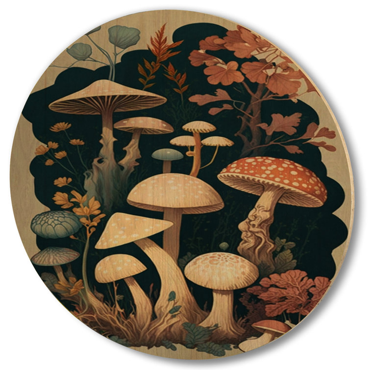 Button Amanita Mushroom Large Sprig Mold 1-piece 