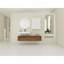 Meuble-lavabo mural spacieux et élégant avec lavabo en résine durable et nombreuses options de rangement